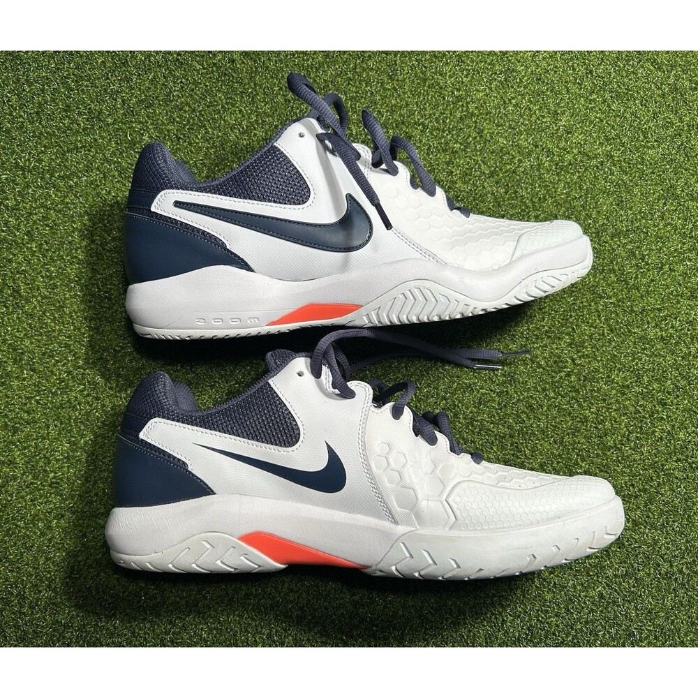 Nike Air Zoom Resistance Tennis Pickleball Shoe Men Size 11.5 (918194-148) White